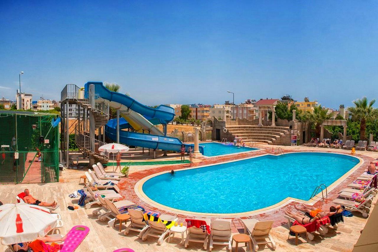 Esra Family Suite Hotel Altınkum Exteriör bild